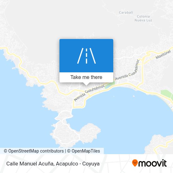 Calle Manuel Acuña map