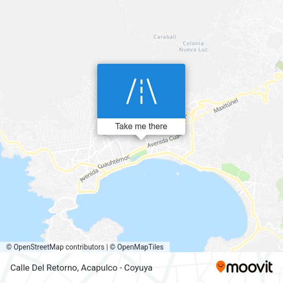 Mapa de Calle Del Retorno