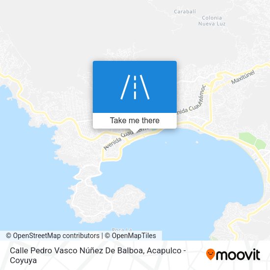 Calle Pedro Vasco Núñez De Balboa map