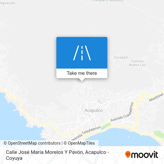 Calle José María Morelos Y Pavón map