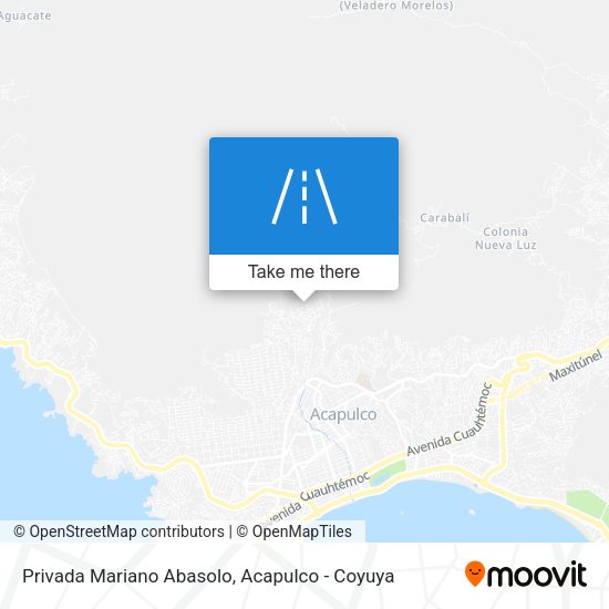 Privada Mariano Abasolo map