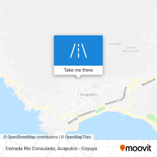 Cerrada Río Consulado map