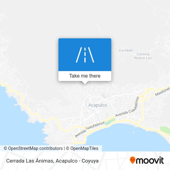 Cerrada Las Ánimas map