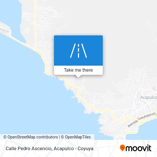 Mapa de Calle Pedro Ascencio