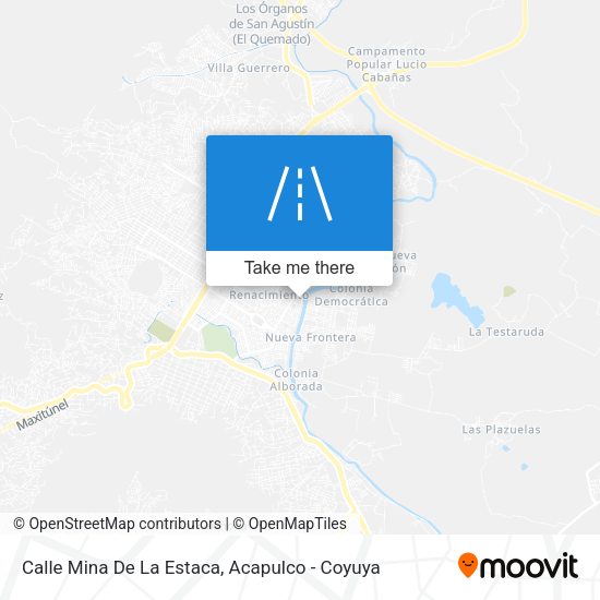 Calle Mina De La Estaca map