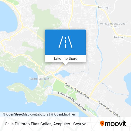 Mapa de Calle Plutarco Elías Calles