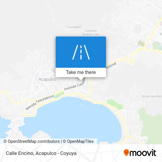 Mapa de Calle Encino