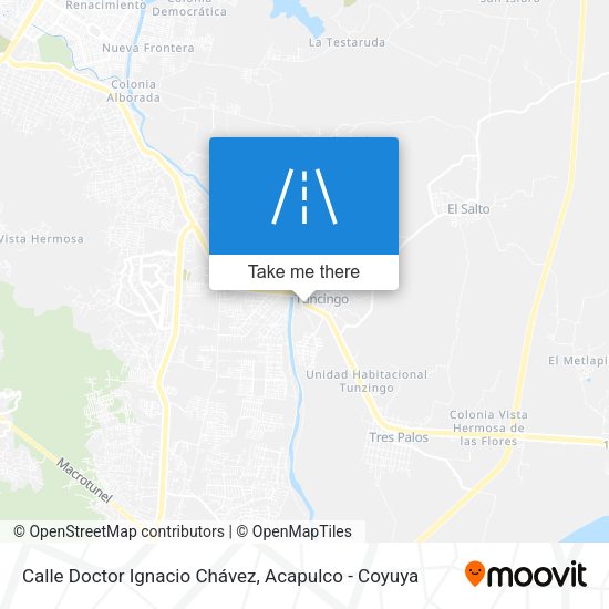 Calle Doctor Ignacio Chávez map