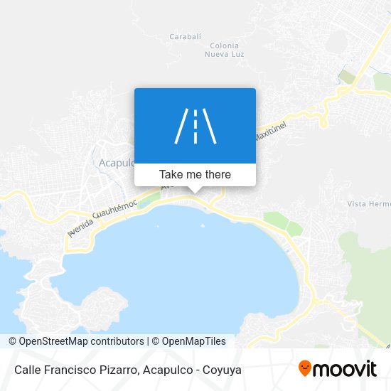 Mapa de Calle Francisco Pizarro
