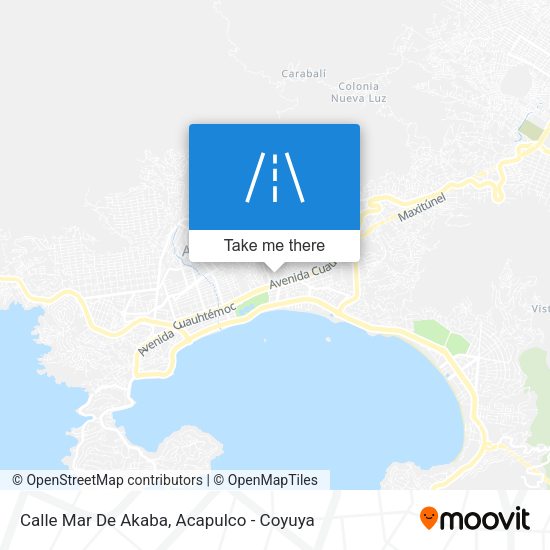 Mapa de Calle Mar De Akaba
