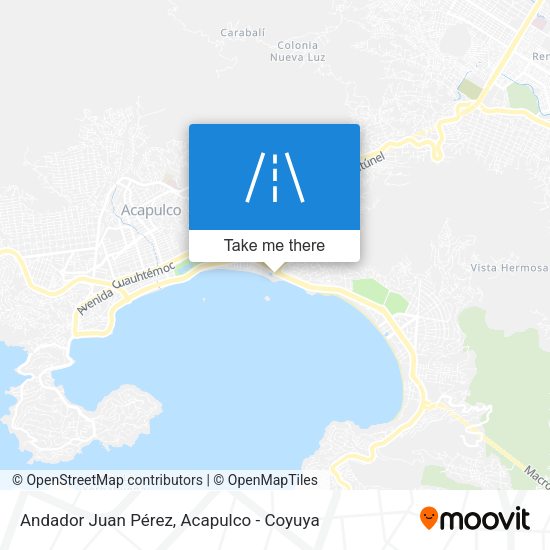 Mapa de Andador Juan Pérez