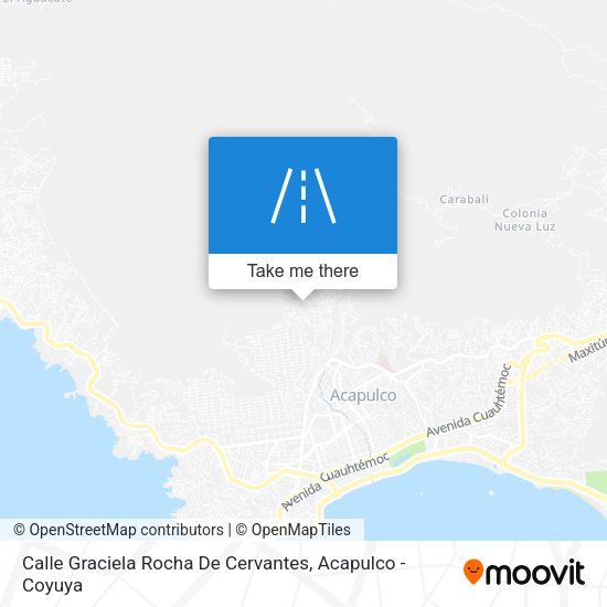 Mapa de Calle Graciela Rocha De Cervantes