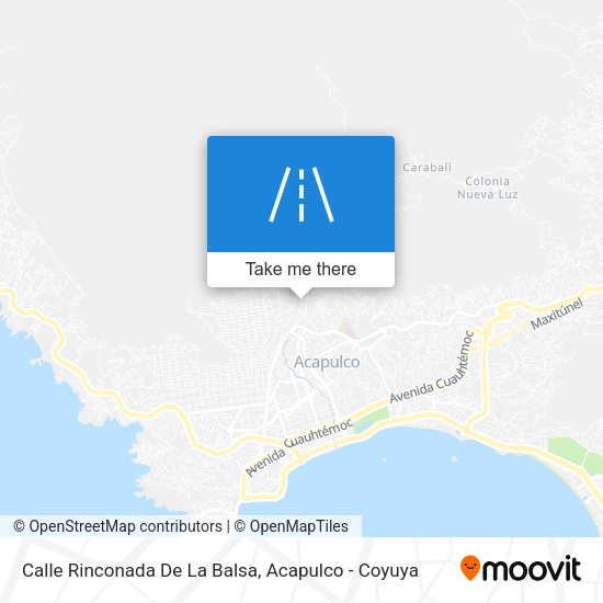 Calle Rinconada De La Balsa map