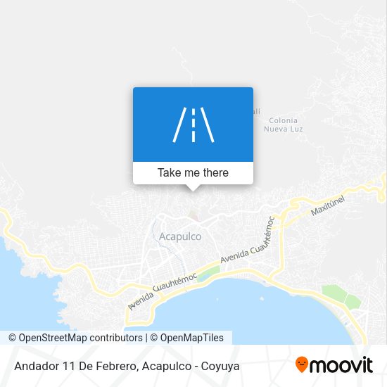 Mapa de Andador 11 De Febrero