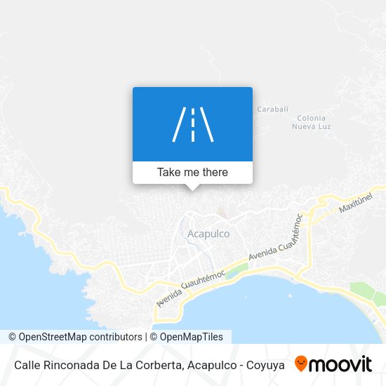 Calle Rinconada De La Corberta map