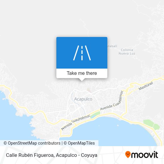 Calle Rubén Figueroa map