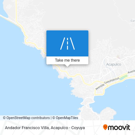 Mapa de Andador Francisco Villa