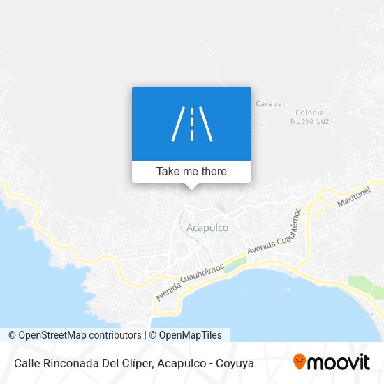 Mapa de Calle Rinconada Del Clíper