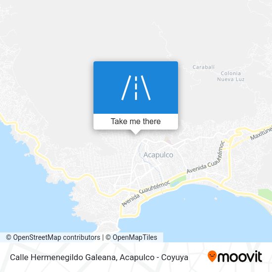Calle Hermenegildo Galeana map