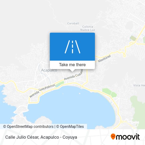 Mapa de Calle Julio César