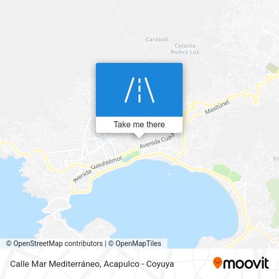 Calle Mar Mediterráneo map