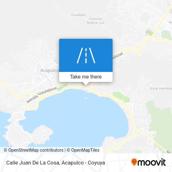 Calle Juan De La Cosa map