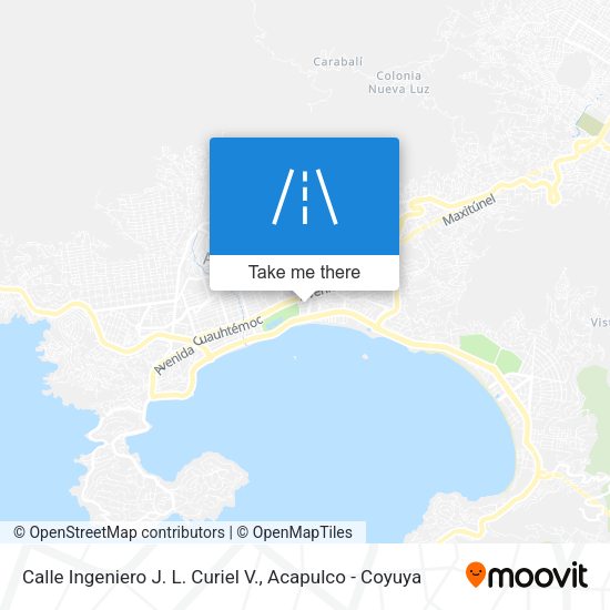 Calle Ingeniero J. L. Curiel V. map