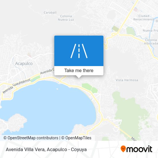 Avenida Villa Vera map