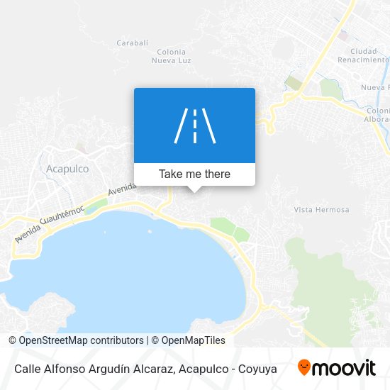 Calle Alfonso Argudín Alcaraz map