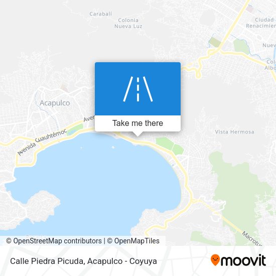 Mapa de Calle Piedra Picuda