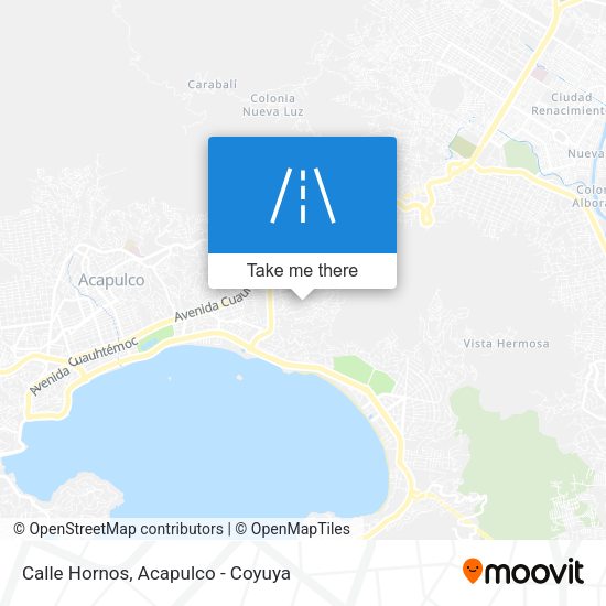 Mapa de Calle Hornos