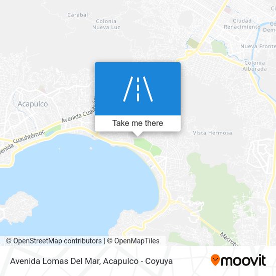 Mapa de Avenida Lomas Del Mar
