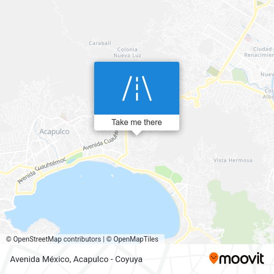 Mapa de Avenida México