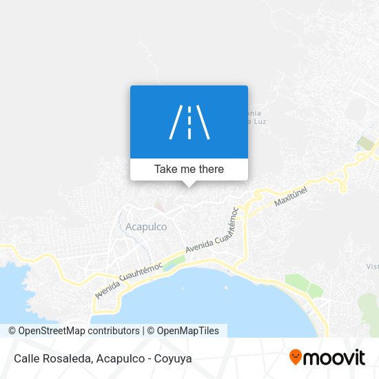 Mapa de Calle Rosaleda