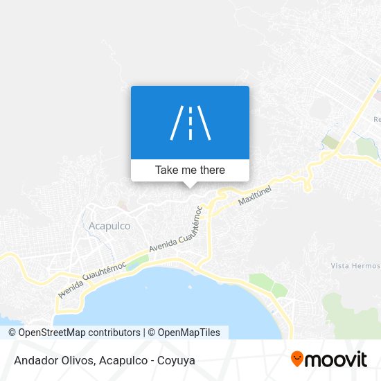 Mapa de Andador Olivos