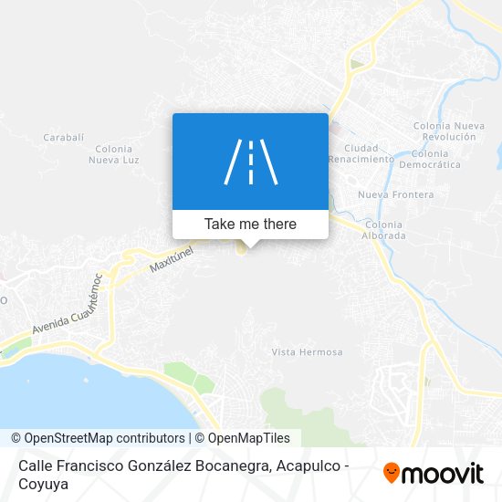 Calle Francisco González Bocanegra map