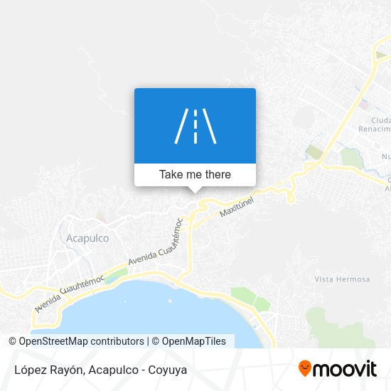 López Rayón map