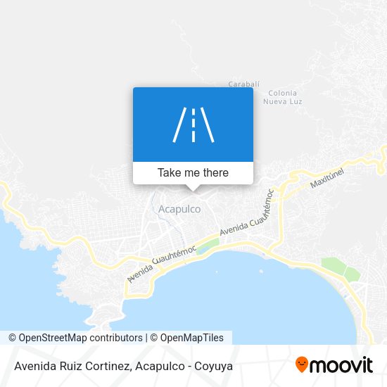 Mapa de Avenida Ruiz Cortinez