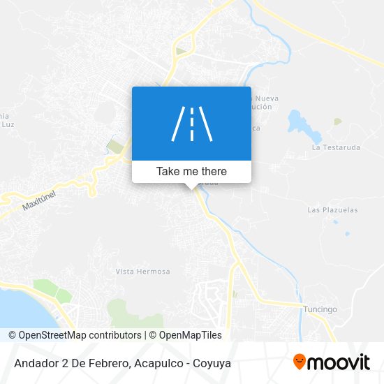 Andador 2 De Febrero map