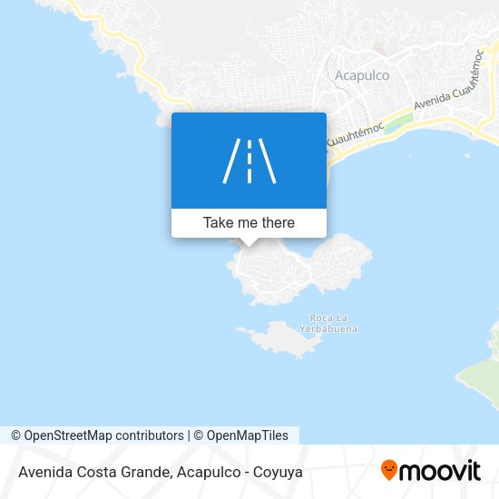 Avenida Costa Grande map
