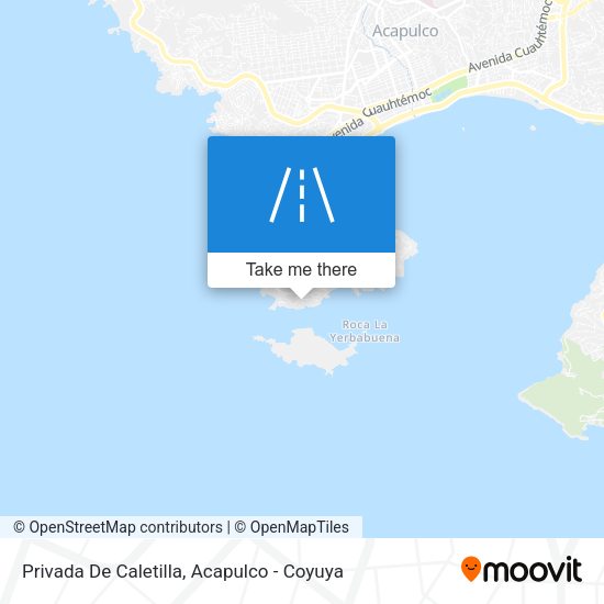 Privada De Caletilla map