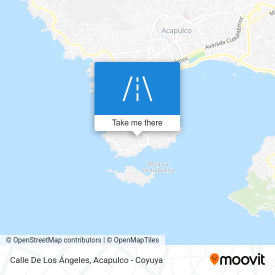 Mapa de Calle De Los Ángeles