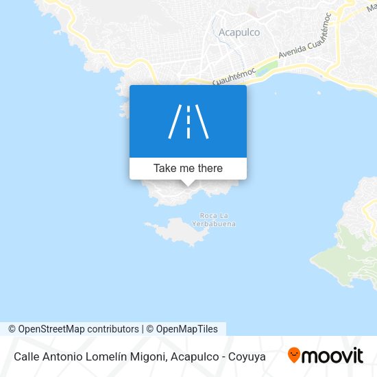 Mapa de Calle Antonio Lomelín Migoni
