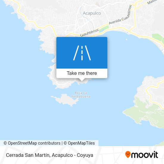 Cerrada San Martín map