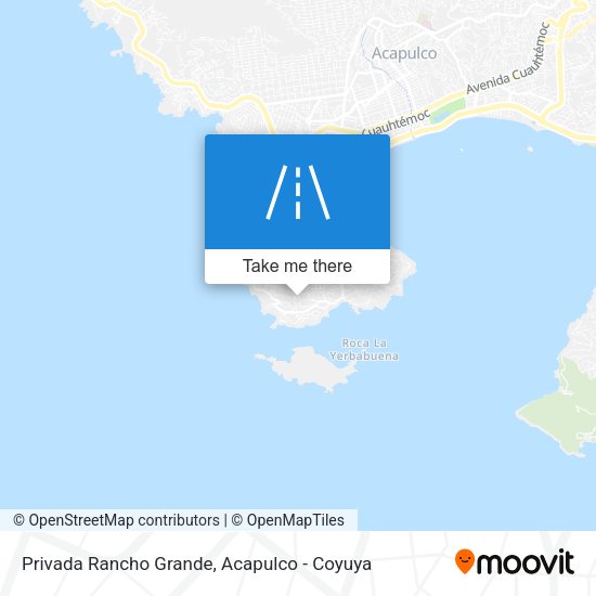 Privada Rancho Grande map