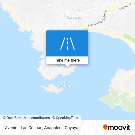 Avenida Las Colinas map
