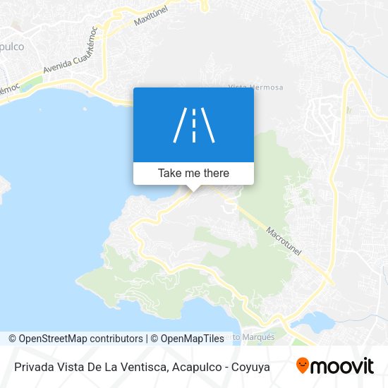 Mapa de Privada Vista De La Ventisca