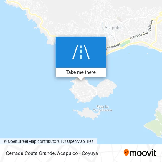 Cerrada Costa Grande map