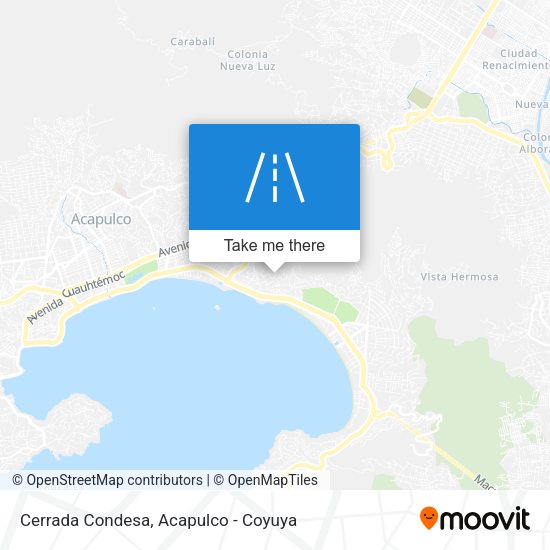 Mapa de Cerrada Condesa