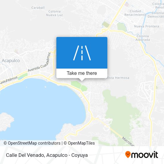 Mapa de Calle Del Venado